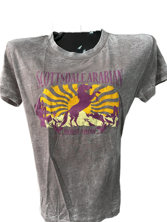 Sunset Coral Tee